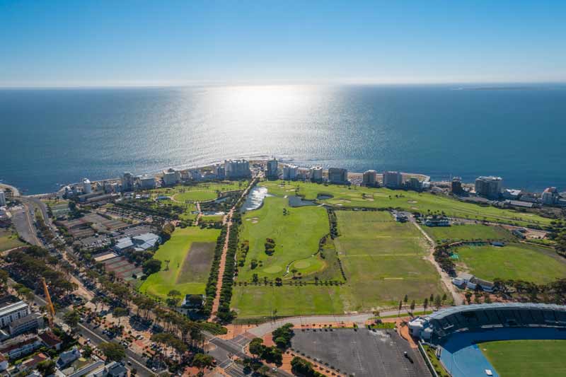 Mouille Point aerial photograph