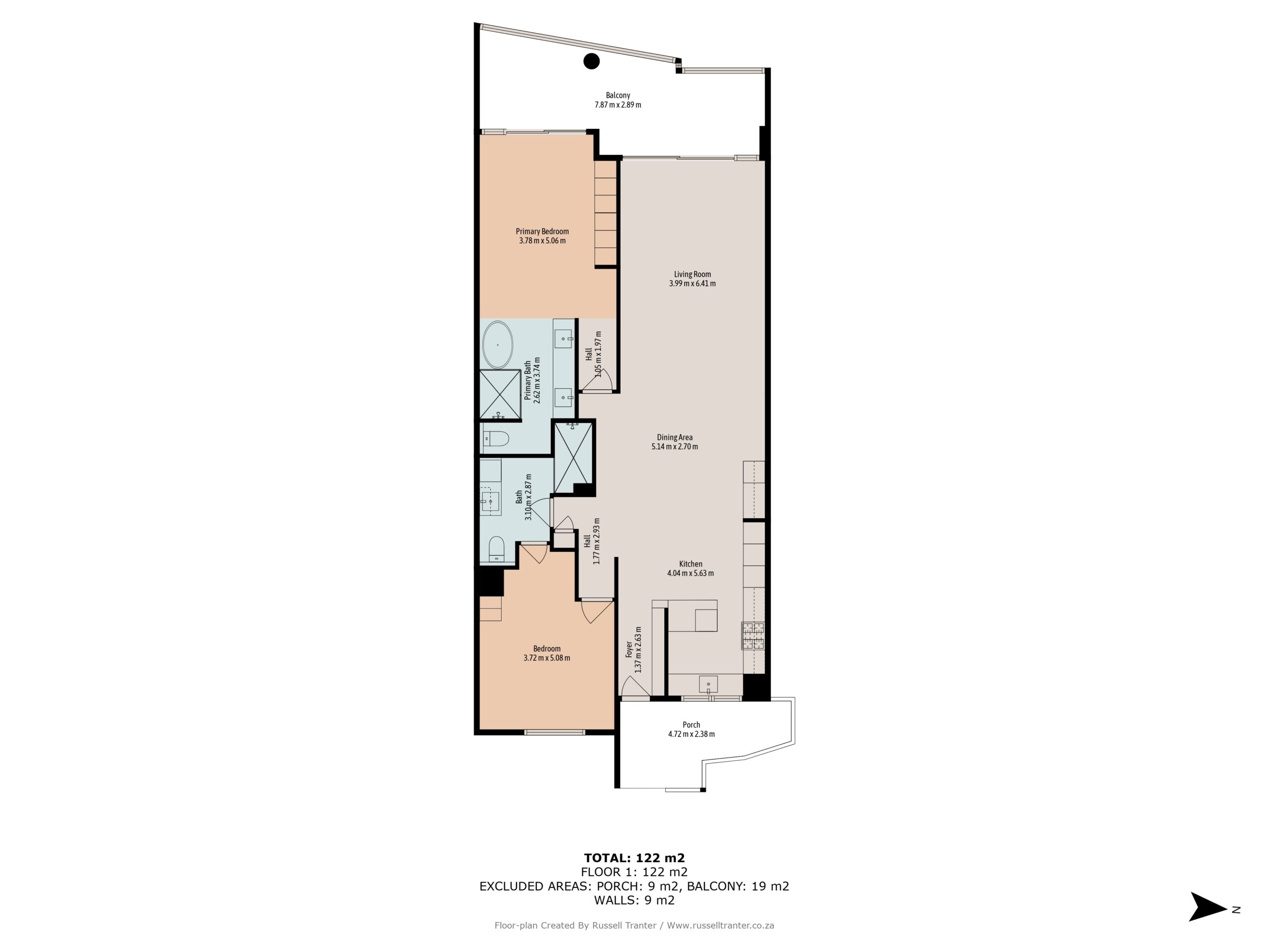 323 Beach Road Floorplan